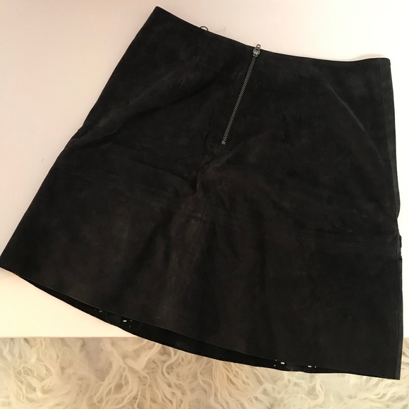 REBECCA MINKOFF Textured Mini Skirt